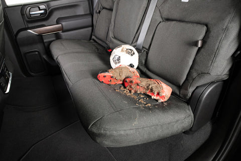 Covercraft 24-26 Toyota Tacoma Carhartt Super Dux PrecisionFit Custom 2nd Row Seat Covers - Gravel - GTT4385COGY
