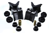 Energy Suspension 76-77 Ford Bronco/66-72 F-100/F-150 Black 7 Deg Offset Complete 14Pc C-Bushing Set - 4.7106G