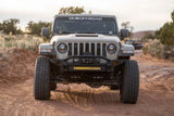 DV8 Offroad 18-23 Jeep Wrangler JL / 20-23 Jeep Gladiator JT FS-7 Mid-Width Winch Front Bumper - FBJL-07
