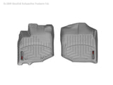 WeatherTech 09-13 Honda Fit Front FloorLiner - Grey - 461811