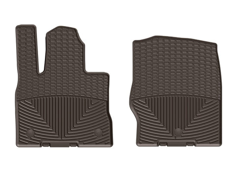 WeatherTech 2020+ Ford Explorer Front Rubber Mats - Cocoa - W526CO