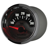 Autometer American Muscle 2-1/16in Short Sweep Electric 140-300 Deg F Oil Temp Gauge - 1248