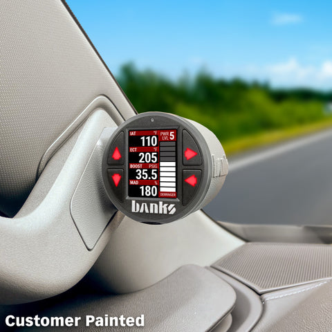 Banks Power 2022+ Chevrolet 1500 / 2024+ Chevrolet 2500/3500 iDash Stealth Pod Mount - Single Gauge - 63369