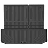 Husky Liners 2022 Nissan Pathfinder (Folds Up/Down w/3rd Row) WeatherBeater Cargo Liner - Blk - 25701