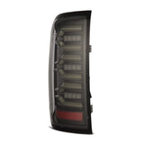 AlphaRex 14-18 Chevy Silverado 1500 Luxx-Series LED Tail Lights Alpha-Black w/Activ Light/Seq Signal - 620040