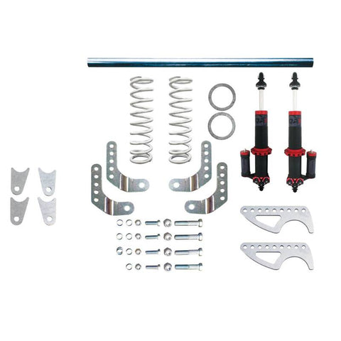 QA1 Pro Rear Weld-In Coil-Over System - MOD Series - 12in x 130lbs/in - 3in Tube - Aluminum - DM501-12130