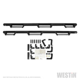 Westin/HDX 17-18 Ford F-250/350 Crew Cab (6.75ft Bed) Stainless Drop Nerf Step Bars - Textured Black - 56-5340252