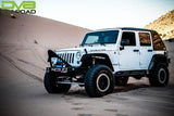 DV8 Offroad 07-18 Jeep Wrangler JK 2 Piece Fast Back Hard Top 4 Door - Black (DS Only) - HT07FB42