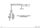 Oracle 61-0 Dual Intensity Circuit - 2017-504