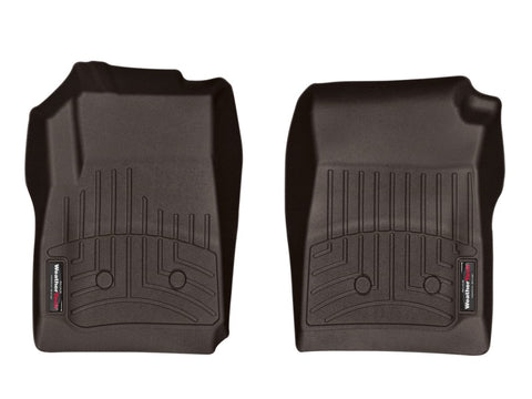 WeatherTech 2015+ Chevrolet Colorado (Fits Crew Cab) Front FloorLiners - Cocoa - 477511