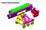 Kleinn 17-26 Ford F-250/ F-350 Onboard Air System w/ Model 730 Horns Spare Tire Location - SDKIT17-734STL