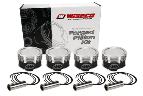 Wiseco Volks 2.0 9A 16v Dished -11cc Turbo 83.5 Piston Shelf Stock - 6612M835