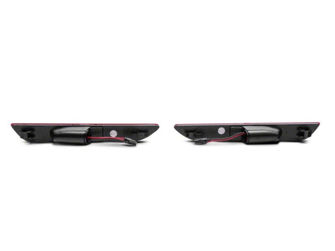 Raxiom 15-23 Ford Mustang Axial Series LED Side Marker Lights Rear- Red - 404232