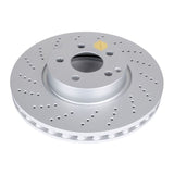 Power Stop 2014 Mercedes-Benz C300 Front Evolution High Carbon Geomet Coated Rotor - EBR1627EVC