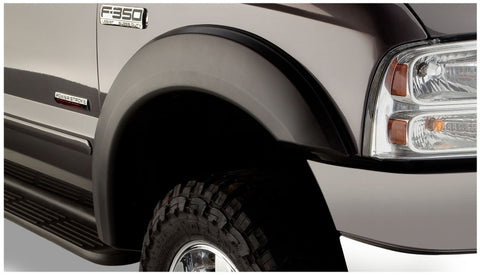 Bushwacker 99-07 Ford F-250 Super Duty Styleside Extend-A-Fender Style Flares 4pc - Black - 20928-02