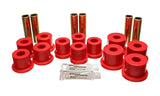 Energy Suspension GM C20/C30 Spring & Shackle Set - Red - 3.2113R
