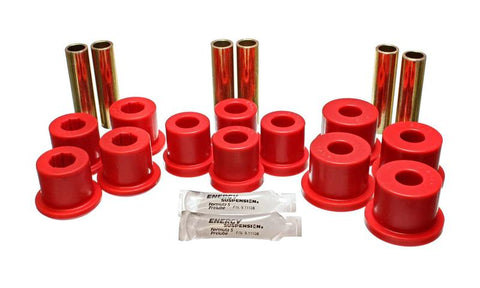 Energy Suspension GM C20/C30 Spring & Shackle Set - Red - 3.2113R