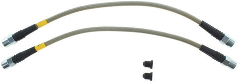 StopTech 01-05 Audi Allroad Quattro Stainless Steel Front Brake Lines - 950.33003