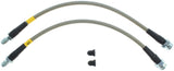 StopTech 00-04 Ferrari F360/04-05 F360 Stradale Rear Stainless Steel Brake Line Kit - 950.03501