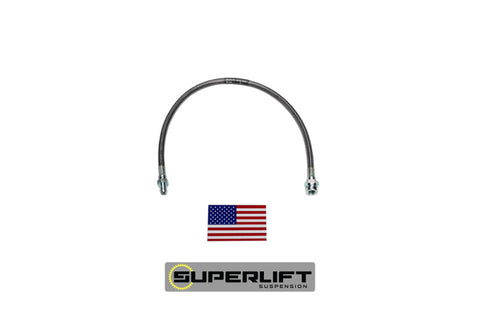 Superlift 79-96 Toyota Pickup/4Runner w/ 3-7in Lift Kit (Single) Bullet Proof Brake Hose - 91455