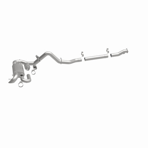 MagnaFlow 2021 Ford Bronco Overland Series Cat-Back Exhaust w/ Single Straight Driver Exit- No Tip - 19559