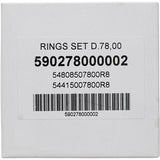 Vertex Piston 14-16 KTM 250 EXC-F 250cc Replacement Ring Set - 590278000002