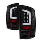 Spyder 03-06 Dodge Ram 2500/3500 V3 Light Bar LED Tail Light - Black (ALT-YD-DRAM02V3-LBLED-BK) - 5084118