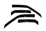 AVS 88-92 Toyota Corolla Ventvisor Outside Mount Window Deflectors 4pc - Smoke - 94092