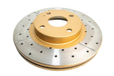 DBA 98 Mazda Protege (Front Caliper Cast No. 22-14) 1.8L Front Drilled & Slotted Street Series Rotor - 533X
