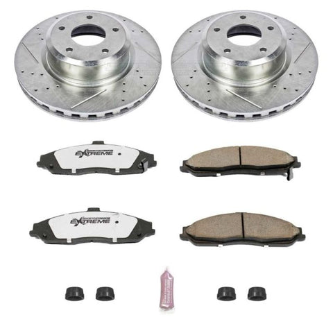 Power Stop 05-06 Pontiac GTO Front Z26 Street Warrior Brake Kit - K2912-26