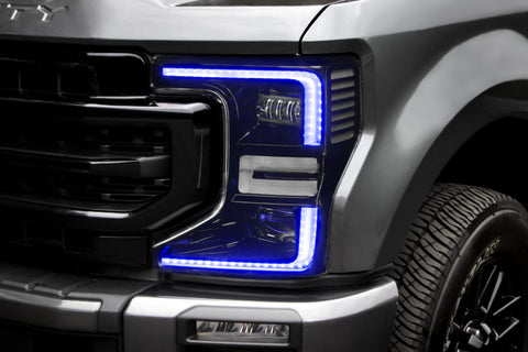 Oracle 2022 Ford F250/350 Super Duty Dynamic ColorSHIFT Headlight DRL Kit w/Switchback - 1449-332