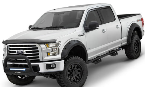 Lund 99-16 Ford F-250 Super Duty SuperCab Terrain HX Step Nerf Bars - Black - 34641461