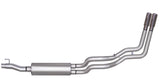 Gibson 06-08 Dodge Ram 1500 Laramie 5.7L 2.5in Cat-Back Dual Sport Exhaust - Stainless - 66548