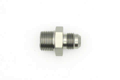 DeatschWerks 6AN Male Flare To 3/8in. Male NPT Adapter - 6-02-0902