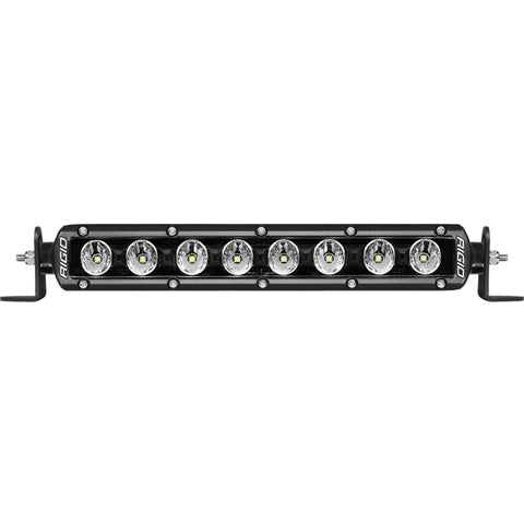 Rigid Industries 10in Radiance Plus SR-Series Single Row LED Light Bar with 8 Backlight Options - 210603
