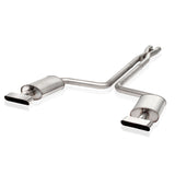 Stainless Works 1992-96 Corvette C4 LT1/LT4 2-1/2in Exhaust System X-Pipe Chambered Turbo Mufflers - C49296EXH