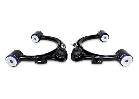 SuperPro 98-07 Lexus LX470 / 98-07 Toyota Land Cruiser Front Upper Control Arm Set - TRC461