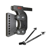 Gen-Y The Boss Torsion-Flex 2in Weight Distribution Shank 12.5in Drop 16K Hitch w/Stabilizer Kit - GH-1402