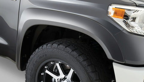 Bushwacker 14-18 Toyota Tundra Fleetside Extend-A-Fender Style Flares 4pc - Black - 30919-02