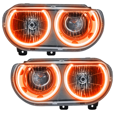 Oracle 08-14 Dodge Challenger SMD HL (Non-HID) - ColorSHIFT w/ BC1 Controller - 7720-335