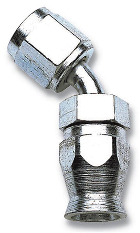Russell Performance -10 AN Endura PowerFlex Power Steering 45 Degree Hose Ends - 620511
