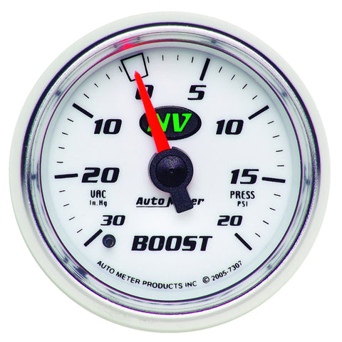 Autometer 52.4mm Mechanical Vacuum / Boost Gauge - 7307