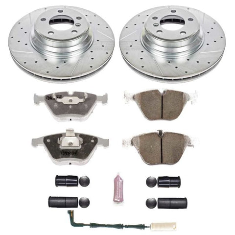 Power Stop 02-05 BMW 745i Front Z26 Street Warrior Brake Kit - K2054-26