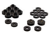 Energy Suspension CJ5-7 Body Mounts - Black - 2.4103G