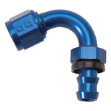 Russell Performance -6 AN Twist-Lok 150 Degree Hose End (9/16in Radius) - 626030