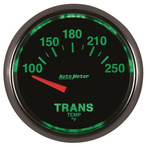 Autometer GS 52mm 100-250 Degree F Short Sweep Electronic Transmission Temperature Gauge - 3849