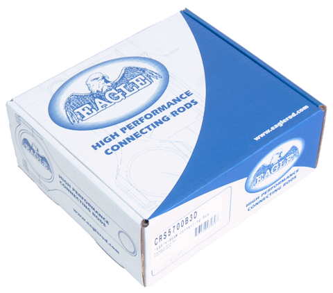 Eagle Chevrolet 350/LT1/400/305 Engine Connecting Rods (Set of 8) - CRS5700B3D