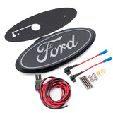 Putco 19-23 Ford Ranger Front Emblem Luminix Ford Led Grille Emblems - 92651
