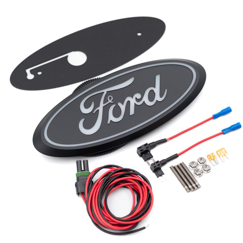 Putco 19-23 Ford Ranger Front Emblem Luminix Ford Led Grille Emblems - 92651