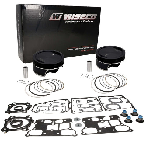 Wiseco HD 07-14 TC96 2vp Dish 91 103cid (X) Piston Kit - VT2789